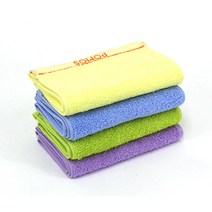 송월타월 포모스 뉴 스포츠타20 타월 80g, 면사, 연두, 5매입