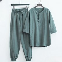 남자계량 한복 두루마기 승복 스님복 갈옷 삼베옷 생활 기성 장삼 개량 한복