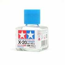 타미야 X-20 에나멜 신너 40ml 80030