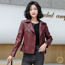 양가죽자켓 점퍼 봄 아우터 루즈핏 재킷 여성 빅사이즈