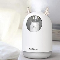 HOPEME Cool Mist USB Humidifier, 하얀색