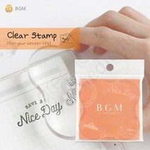 클리어 스탬프 아크릴 블록 L, 상세 설명 참조