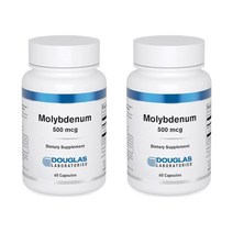 Douglas Laboratories Molybdenum 500 mcg 더글라스랩 몰리브덴 캡슐 60정 2팩