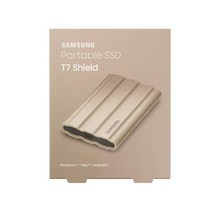 삼성전자 정품 포터블 외장 SSD T7 실드 shield+전자파차단스티커증정, 1TB
