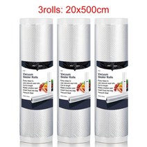 나노 수비드 머신 기계 거치대 컨테이너 수조 통 화이트 돌고래 3 롤 식품 보관 가방 12 15 20 25 X 500CM 실러 포장 용 주방 식품 인감 가방, 협력사, 3롤 20x500cm, 03 3 Rolls 20x500cm