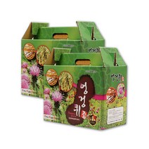 엉겅퀴즙 엉겅퀴차 엉겅퀴 뿌리 진액 액기스 엉겅퀴추출물 엉겅키 엉컹키 대계근 가시나물 국내산 X 60팩 2박스