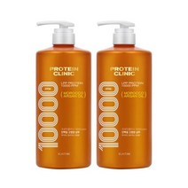 [KT알파쇼핑]엘라스틴 프로틴 클리닉 고양양 샴푸 1000ml + 트리트먼트 700ml, 샴푸x2개