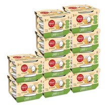 CJ제일제당 햇반 유기농쌀밥 130g x 3개 10묶음 총30개 맛있는 밥 즉석 백미 지은 밥 한끼 식사 작은 공기 오가닉 간편식 혼밥 메뉴 음식