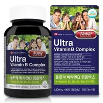 노블 울트라 비타민B 컴플렉스 고함량 고농축 비타민b12 B군