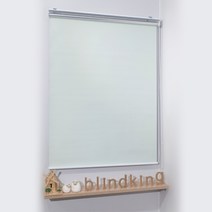 도담블라인드 크리스탈 무지 롤스크린 그린 가로 140 cm