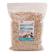 천연 자작나무 우드펠렛 1.8kg (ON21) 소동물용 토끼