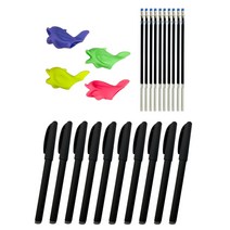 기화펜 지워지는볼펜 기출펜 수능펜, 볼펜1p+리필심10p(펜홀더증정)