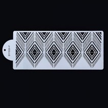 건담 도색 부스 스프레이 프라모델 케이크 스텐실 밀 귀 등나무 잎 패턴 장식 플라스틱 레이스 Boder 템플릿 DIY 드로잉 금형 주방, CHINA