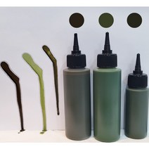 마리수 루어졸 전용 염료 액체 60ml 120ml 자작용 DIY 소프트웜 루어만들기, 워터멜론