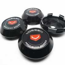 호환 Vossen 휠 센터 캡 허브 자동차 림 교체 방진 커버 허브캡 스타일링 액세서리 68mm 4 개, 4D