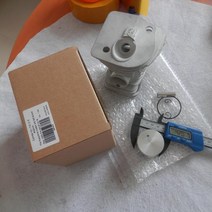 HUS. 345 실린더 키트 40mm 42MM HUSQVARNA 340 체인 톱 ZYLINDER 피스톤 링 클립 핀 어셈블리 크롬 코트, 01 Bore Dia. 40mm