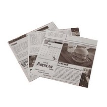 25 개/몫 오일 방지 왁스 종이 방수 식품 포장 버거 튀김 빵 샌드위치 웨딩 파티 베이킹 도구, 한개옵션1, 04 22cm pancake