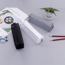 AAY601535메쉬필통 파우치 스퀘어 블랙 필기구 필기류 심플필통