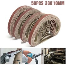 그라인더집진기50pcs 샌딩 벨트 330*10mm 샌더에 대 한 연마 밴드 도구
