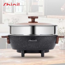 신일 가마솥 멀티쿠커 SMC-W1500KP 전기그릴, 없음