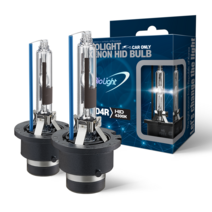 차량용 HID 헤드램프 D4R 4300K (1 Set), 2개입, 백색 빛
