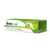 휴온스 메리트C&B 비타민B 컴플렉스 B1 B2 B6 B12 4개월분 60포 2박스