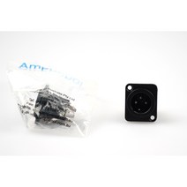 암페놀 Amphenol XLR 매립형 커넥터 male