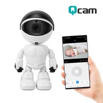 스마트 홈캠 베이비캠 반려견 보안카메라 로봇 CCTV, 본상품선택