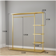 골드 행거 행거 인테리어 옷가게 의류매장 16종, O