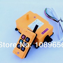 조작 크레인리모컨 HS-6 6 채널 호이스트 크레인 라디오 원격 제어 시스템 산업용 컨트롤러 1 송신기 수신기, 220VAC