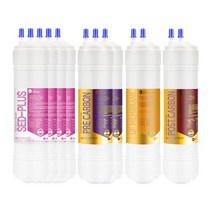 [필터테크] GL-2000W 1년세트 정수기필터호환 프리미엄플러스 11인치 단방향 (UF), 상세 설명 참조