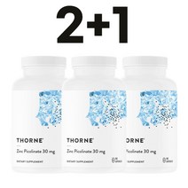 쏜리서치 아연 피콜리네이트 30mg 180캡슐 3개, 기본