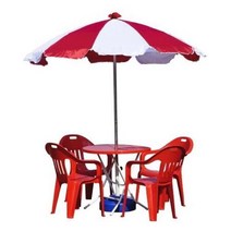 야외 캠핑 낚시 4인용 파라솔세트B(소-빨강-받침포함), 보라