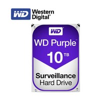 WD 웬디 퍼플 10TB 하드디스크 CCTV저장장치 DVR전용 녹화 감시, WD하드 10TB