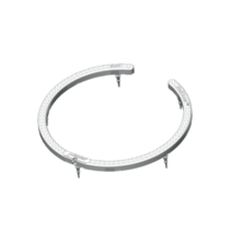 넷보우 단품 네타핌 화분물주기 점적단추, 세트(튜브&점적단추포함), 4구 - 지름 120mm, 1개