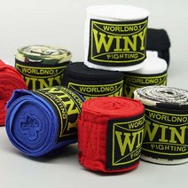 위니 복싱핸드랩 4M 성인용 복싱붕대 손목 부상방지, 카모