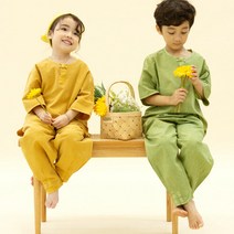 다흰아동 상하세트 30수 순면 여름 활동복 생활한복2455