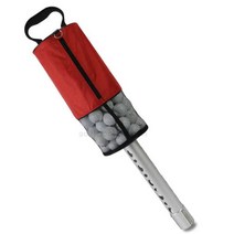 수동 골프공 볼피커 공 줍는 도구 수집기 회수기, 수동 볼피커(빨간색)