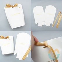 위센티브 반달형 선물상자 화이트 포장박스 포장상자 포장상자제작