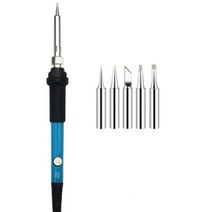 우드버닝펜 인두화 우드버닝 인두기 전기 인두 조각 펜 키트 60W 나무 굽기 도구 공예 세트, 60W+A No Wood Pieces+US