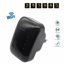 무선 라우터 공유기 300Mbps 무선 Wifi 중계기 범위 확장기 네트워크 Wi fi 증폭기 신호 부스터 Repetidor, 02 미국 플러그, [03] balck 2