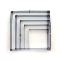 케이크틀 떡틀 무스틀무스링떡틀사각미니사각틀: KPCQRB 써밋커머스 빠른배송 +50004821 케이크만들기 떡만들기