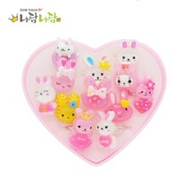 나담나담 니켈프리 토끼반지 모음