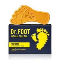 발냄새 뒤꿈치 각질 항균 닥터풋 발비누 아마존풋케어 1개, 없음