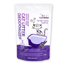 코코브라운 캣 리터 디오저라이저 라벤더향, 500g, 2개