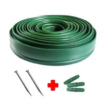 가든럽 잔디 엣지 9cm 14cm 잔듸 화단 분리대 ﻿경계 정리 가든 정원 마당 테두리 울타리, 9cm x 10m