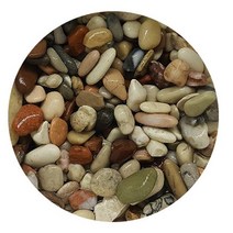 고니아쿠아 천연 강자갈 어항 바닥재 3~8mm 약 3kg 자갈류