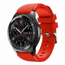 호환밴드 스트랩 20 22 삼성 갤럭시 4 42 46 3 41 45mm 기어 s2 s3 화웨이 gt 2 e amazfit 가민 시리즈, [01] 22mm, [25] 25 Red