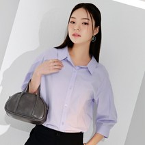 체이스컬트##깔끔한루즈핏##7부셔츠블라우스##청바지or슬랙스##완벽코디##꾸안꾸##목이가늘어보이는##퍼플색상##