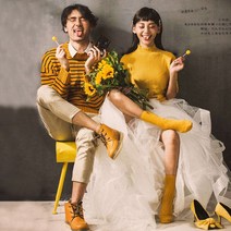 커플시밀러룩 사진 스튜디오 야외 캐주얼 촬영 가을